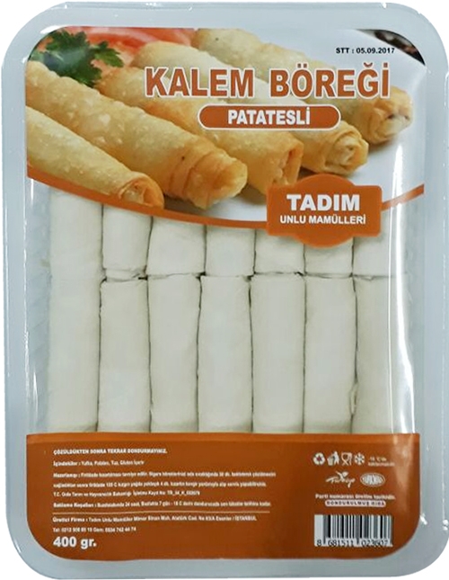 Kalem Böreği Patatesli 400gr.