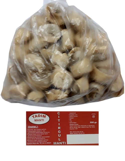 Çıtırgül Mantı 5kg